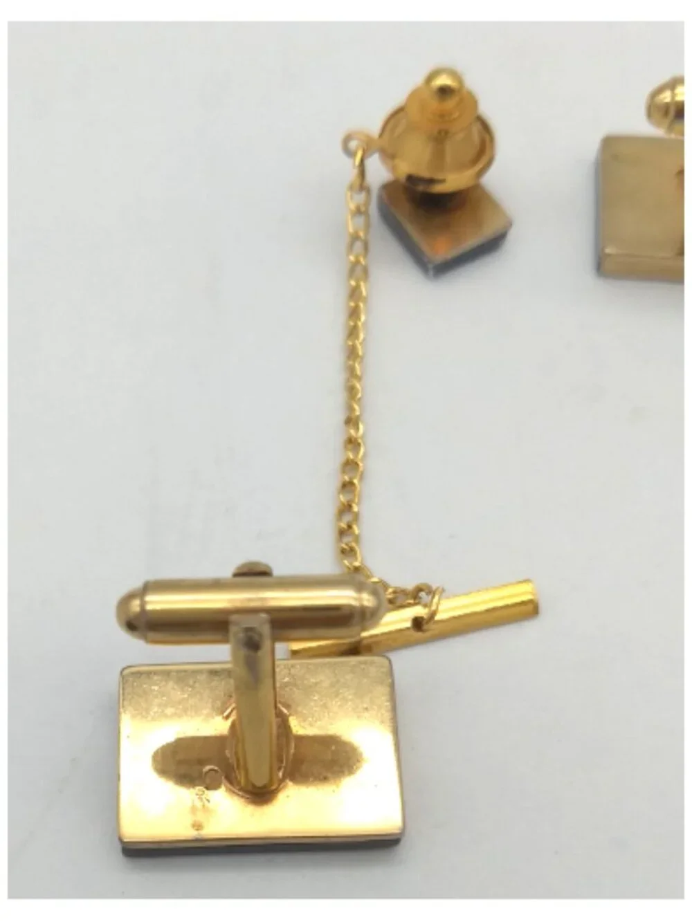Vintage Cufflinks and Tie Tack Set